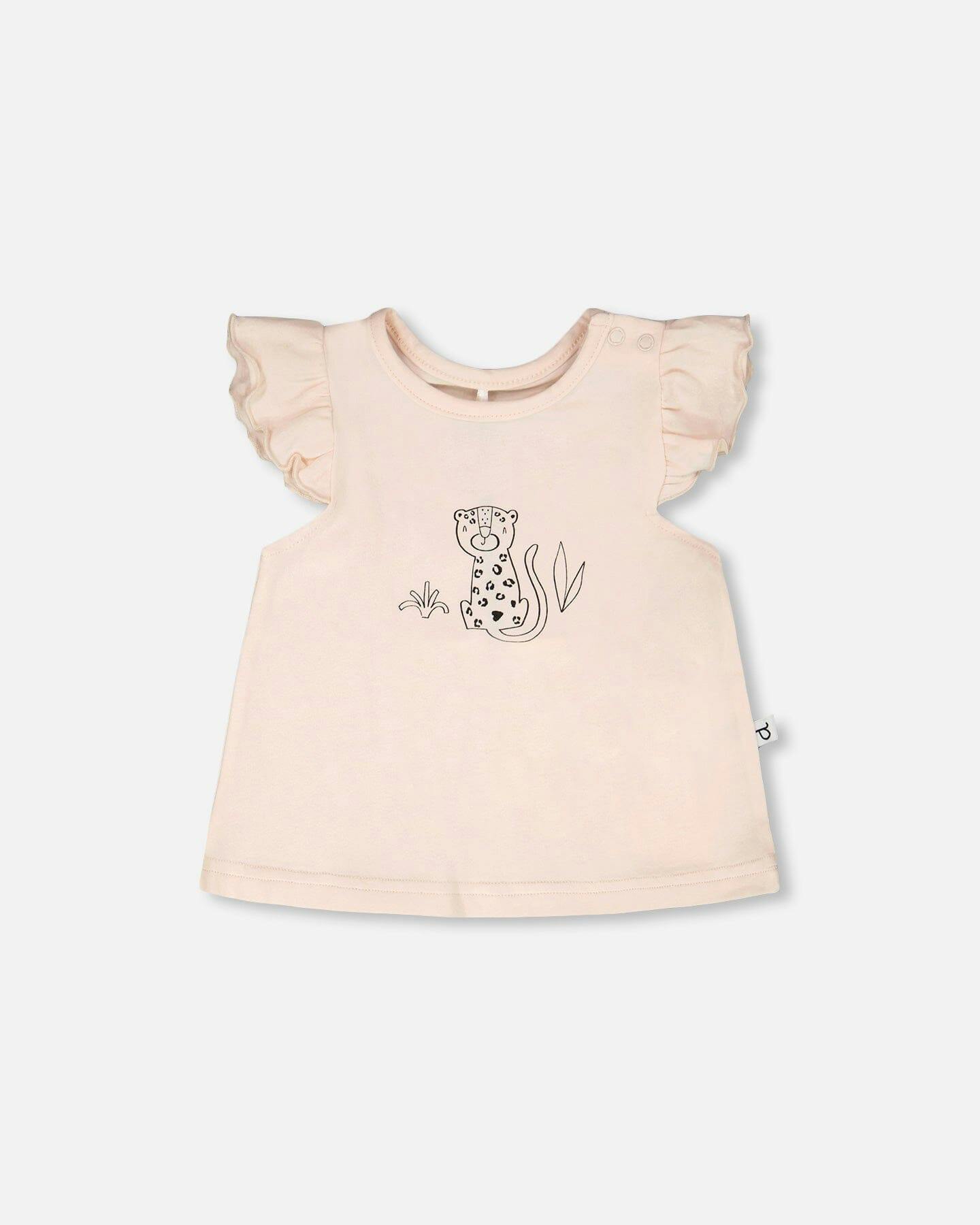 Organic Cotton Jersey Top And Short Set