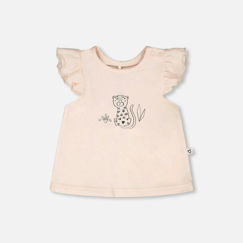 Organic Cotton Jersey Top And Short Set