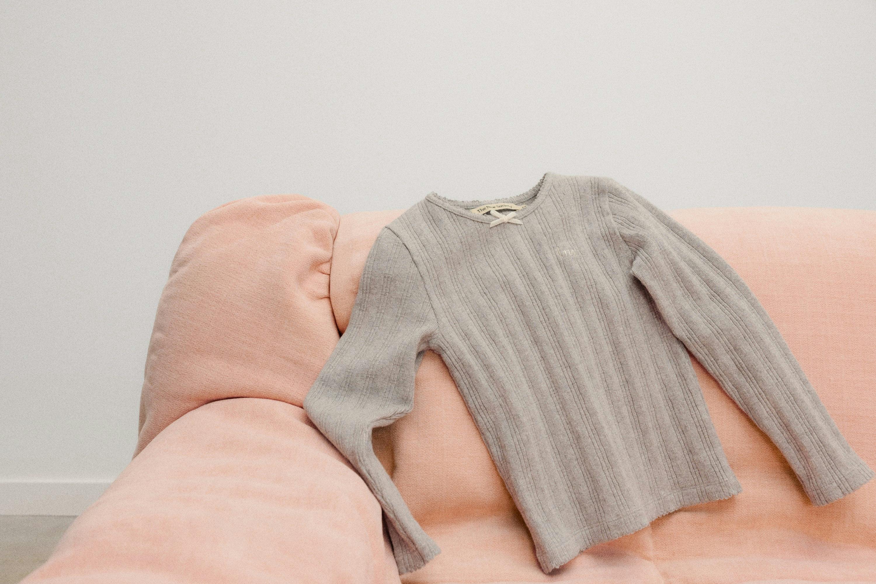 TNS Logo Tee Mid Grey Melange