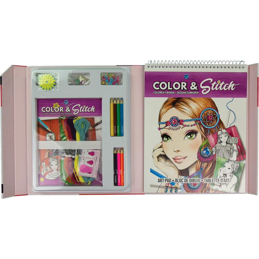 Color & Stitch Kids Art Kit