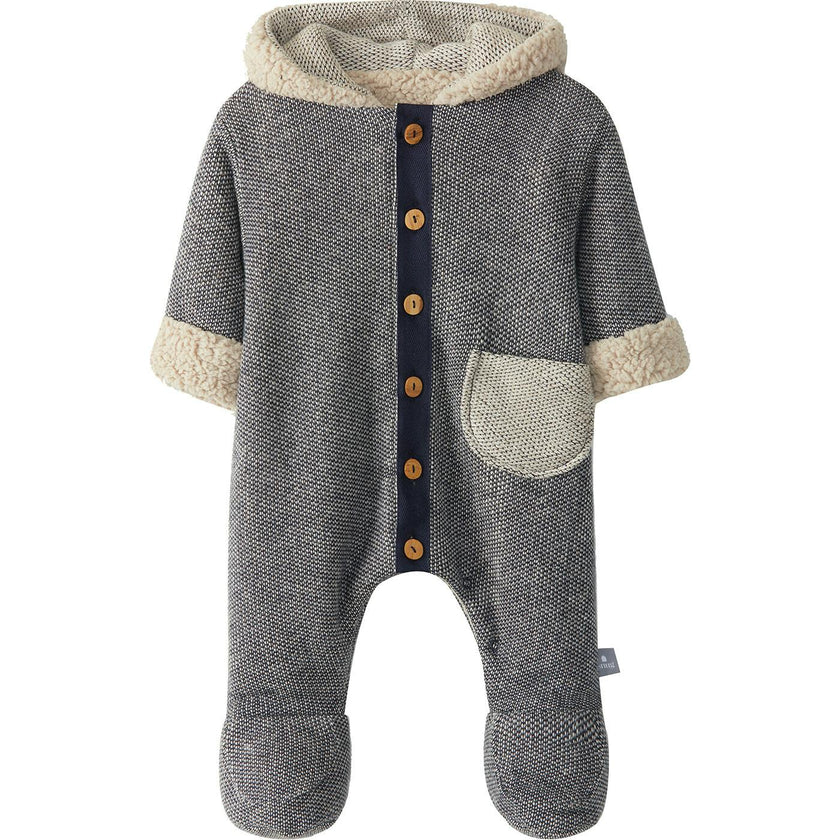 Fleece Hoodie Romper