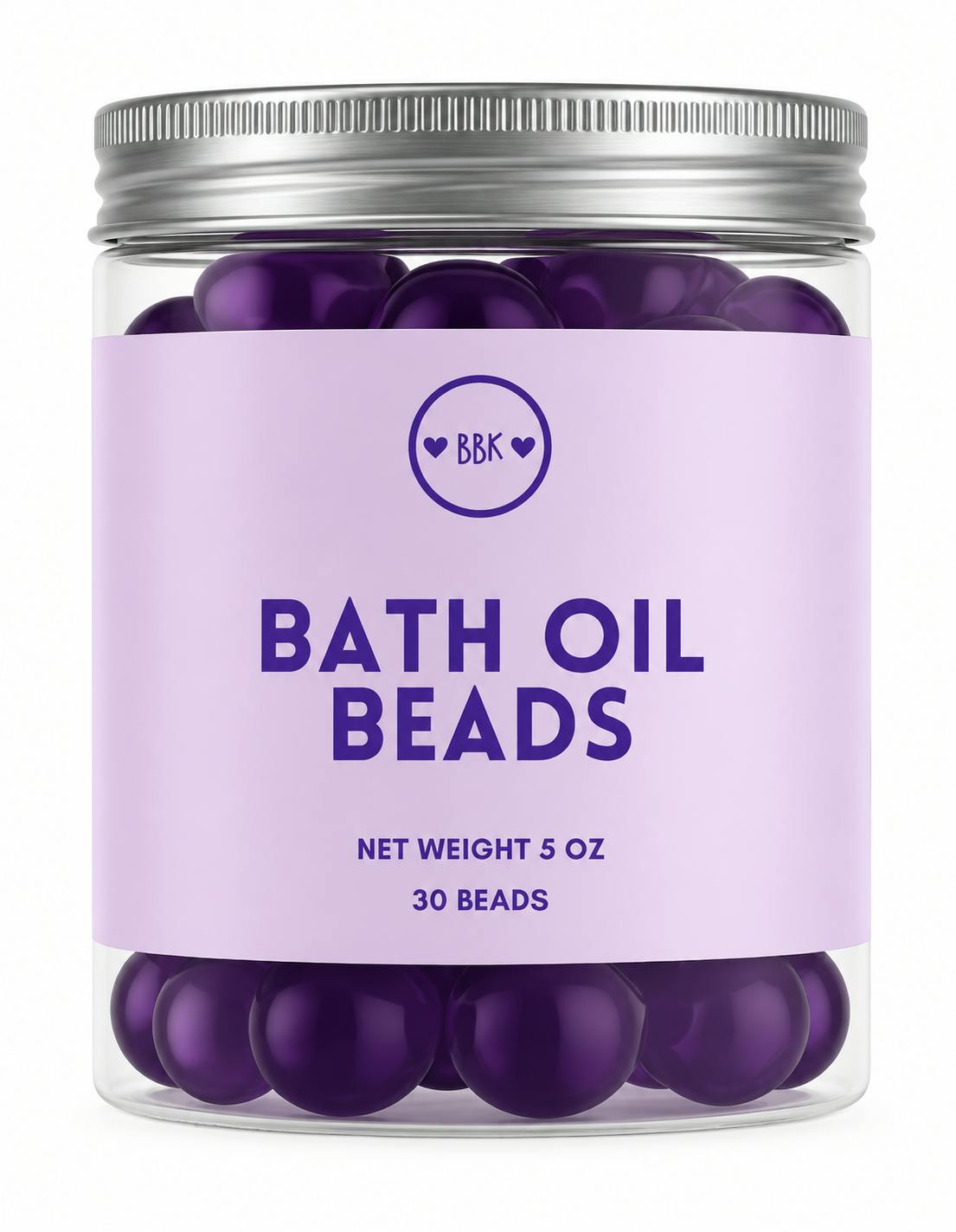 Bath Oil Beads - Purple