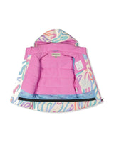 Two Piece Discover Snowsuit Multicolored Line Print