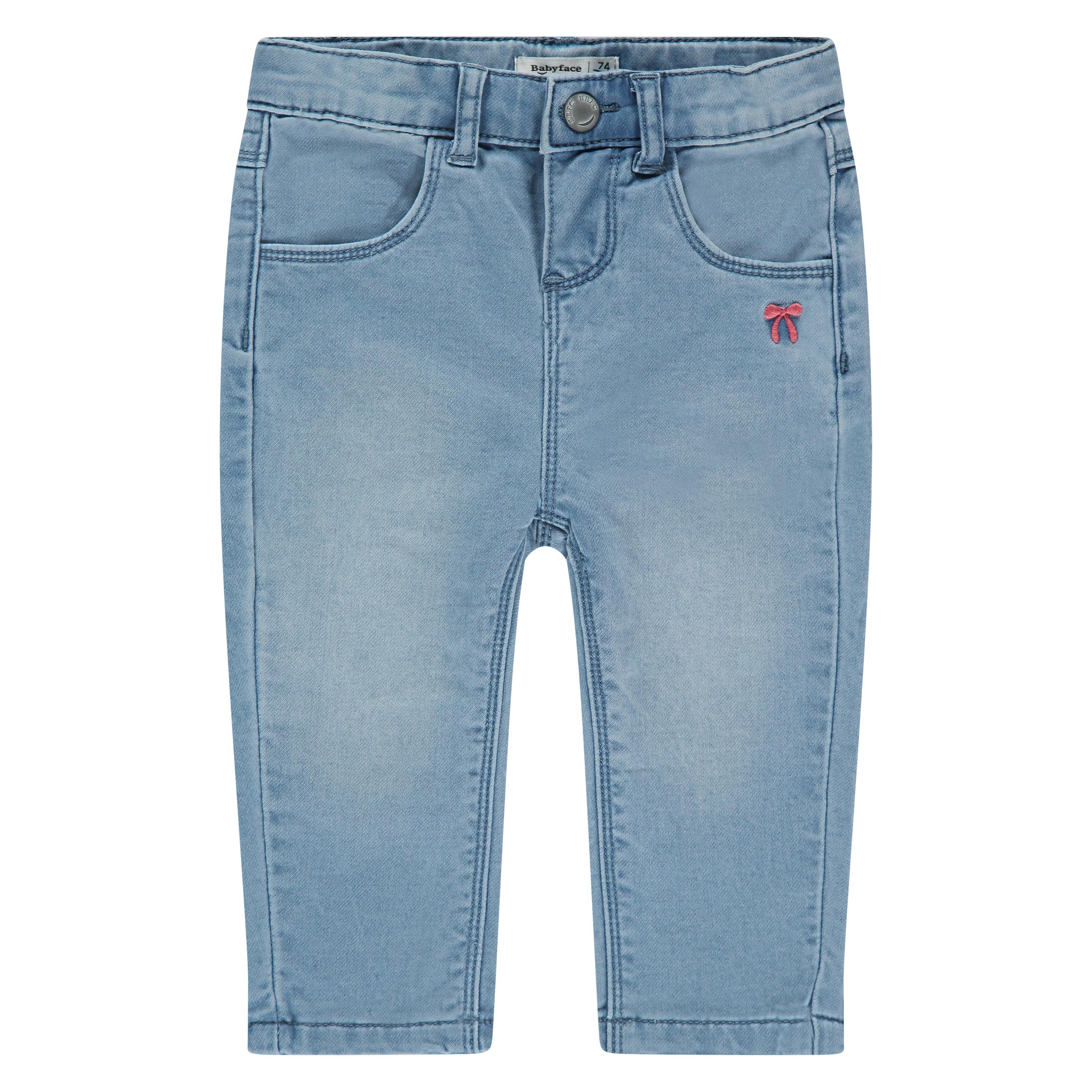 Bow Applique Denim