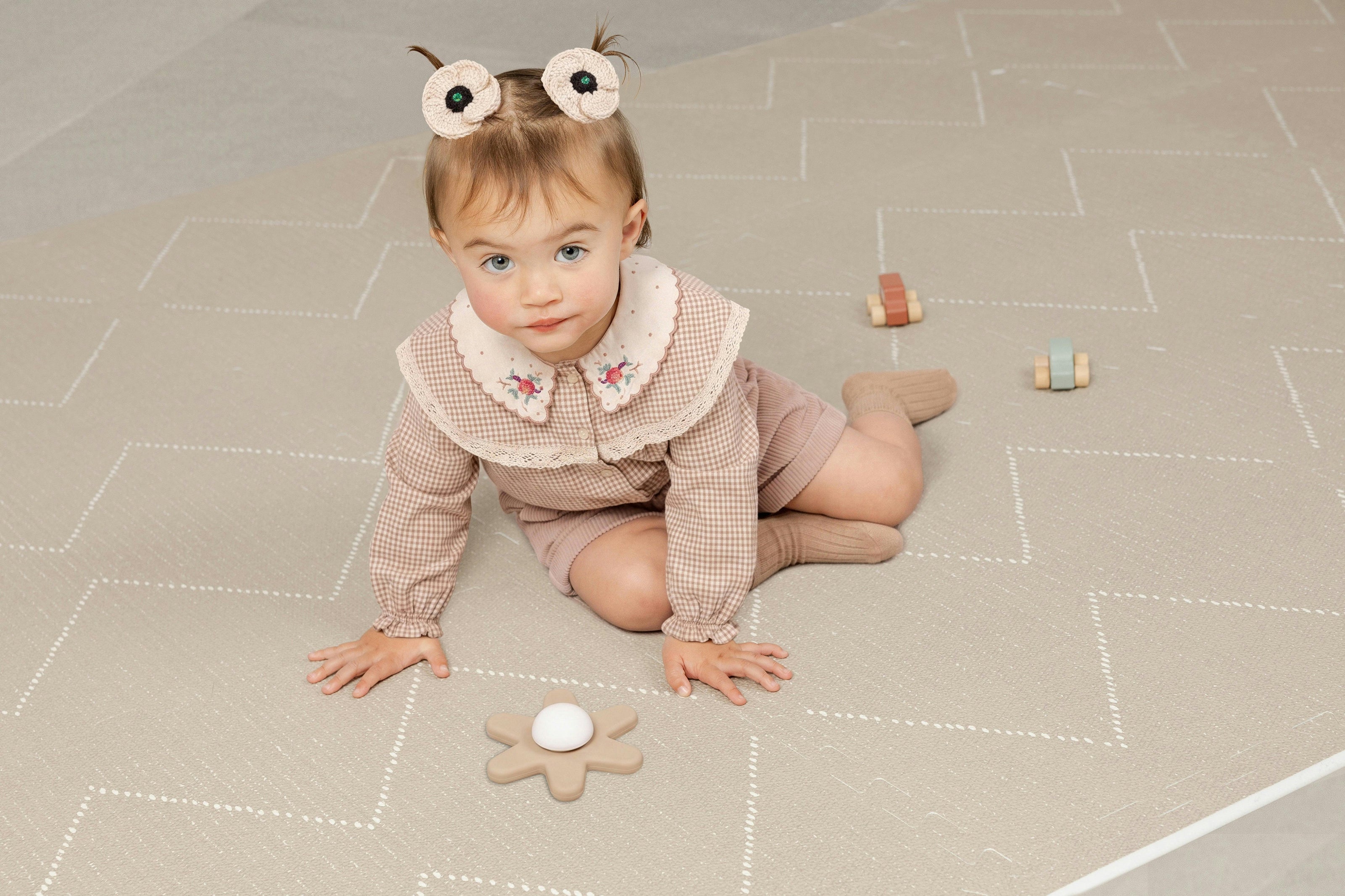 Premium Foam Haven Playmat | Tulum, Desert Caliza | Toddlekind