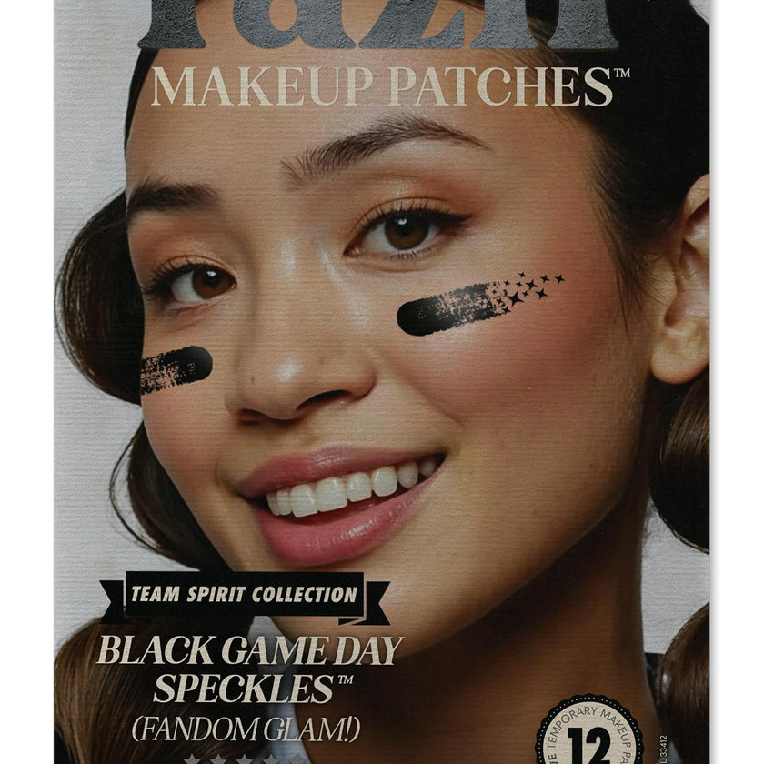 Black Game Day Speckles