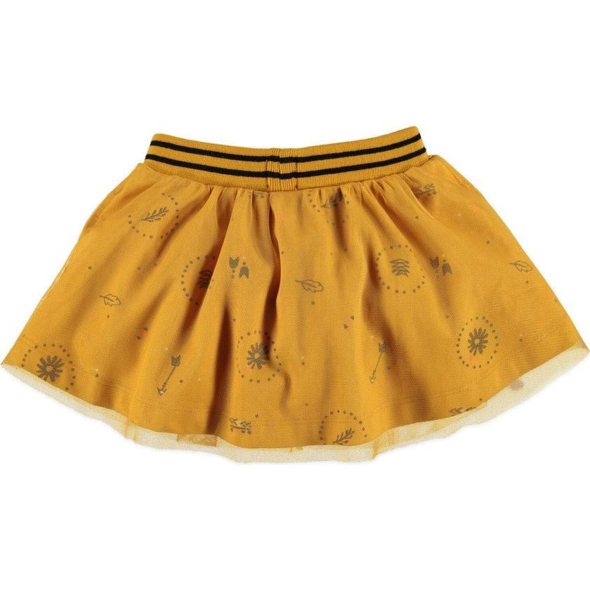 Tulle Embroidered Skirt