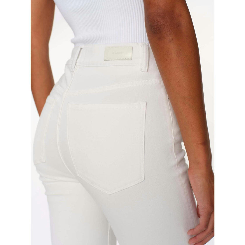 Bridget Boot High Rise Instasculpt™ Crop Jeans | White