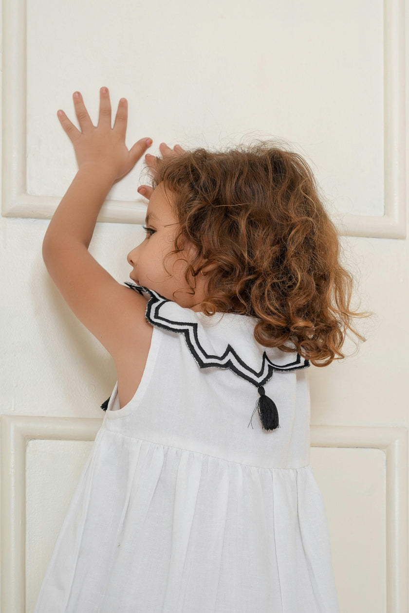 Royal Arches Dress White