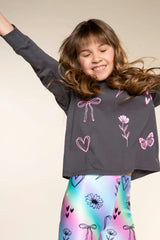 Washed Cotton Long Sleeve Easy Tee