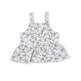 Camille Floral - Peplum Tank with Smocked Waist Pant