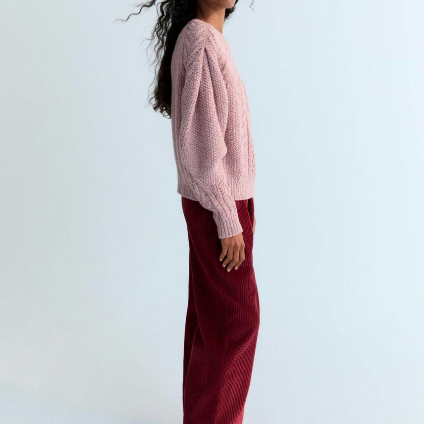 Nicol Woman Pant Plum Fantasy