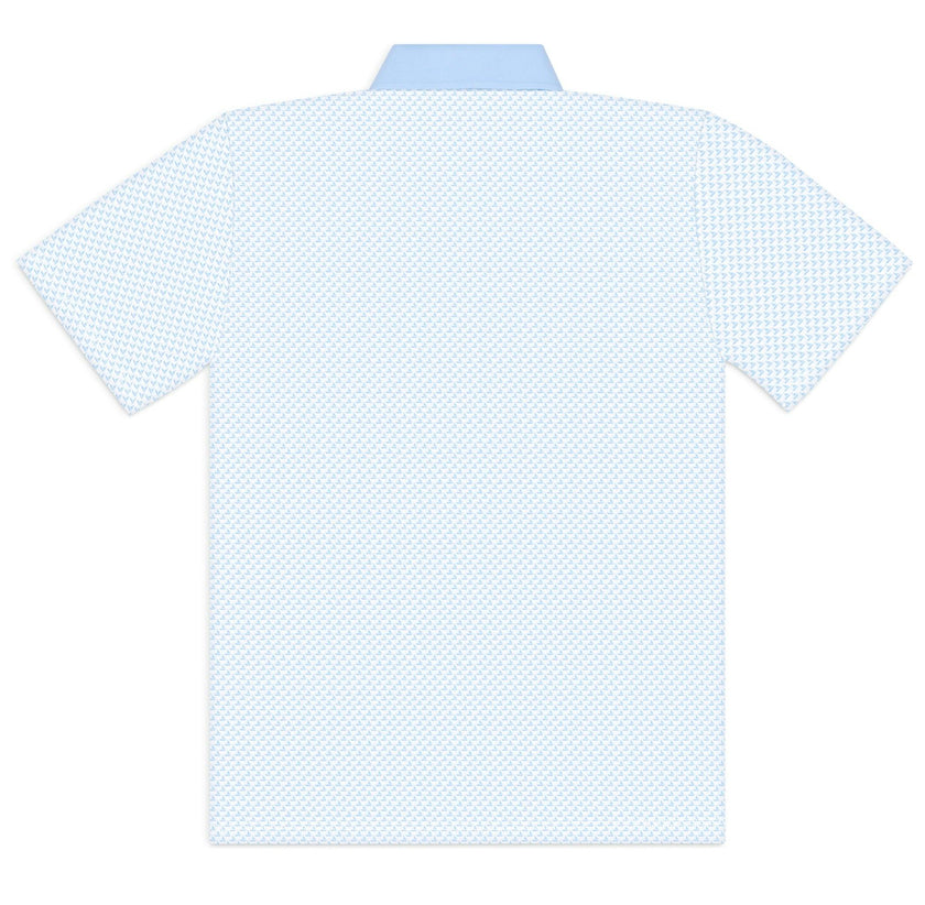 Men's Performance Polo in HD Sailboats