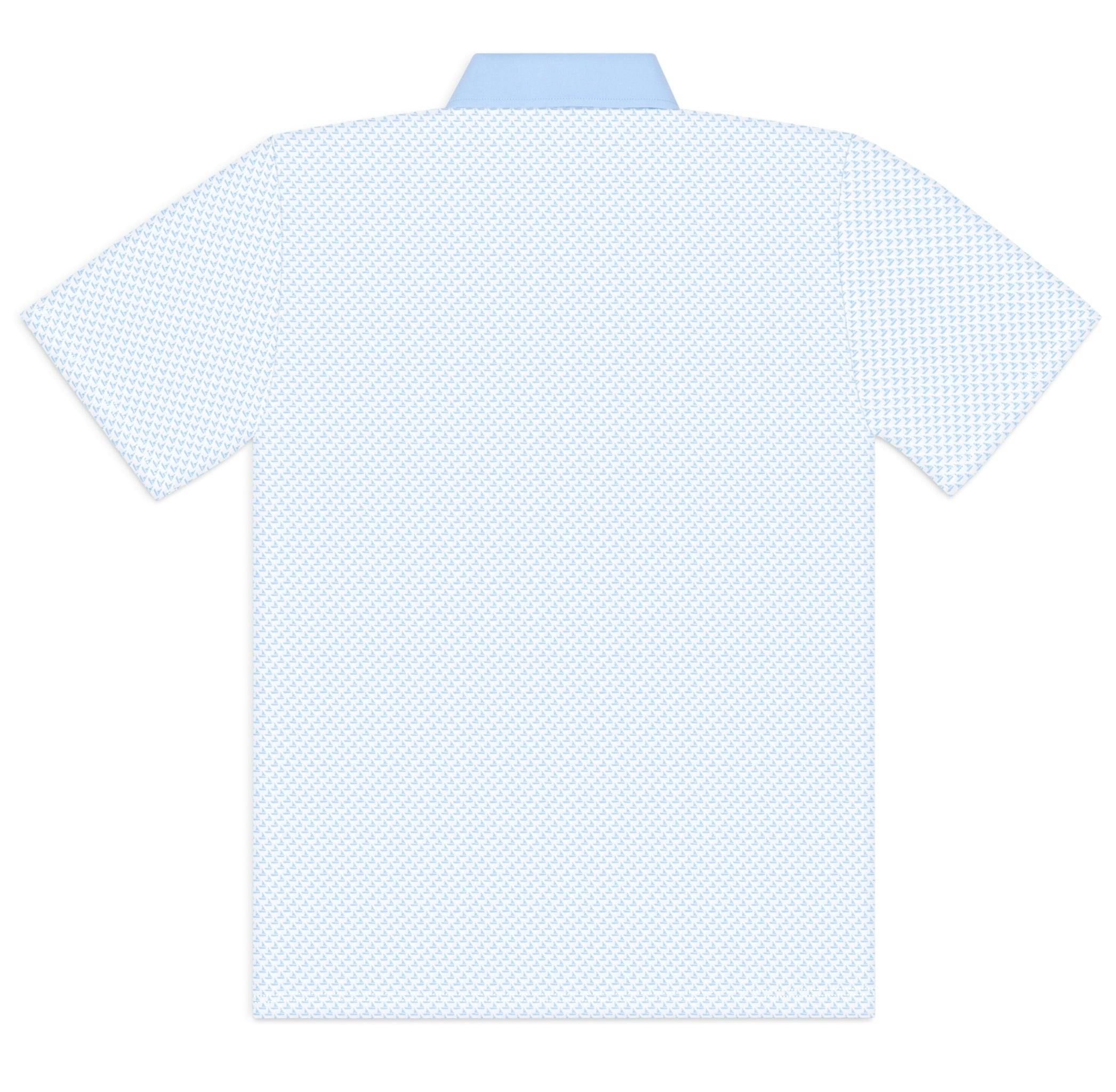 Men's Performance Polo in HD Sailboats