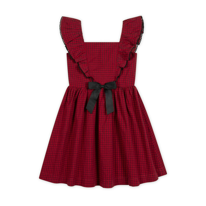 Organic Ruffle Jumper Party Dress