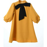 Megan dress (mustard)