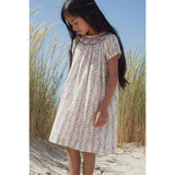 Dress Cherry Hand-Smocked Roses Farandole, Florals