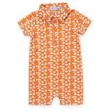 Tripp Boys' Polo Shortall - Pep Rally Orange