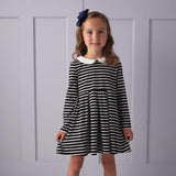 Breton Stripe Jersey Dress