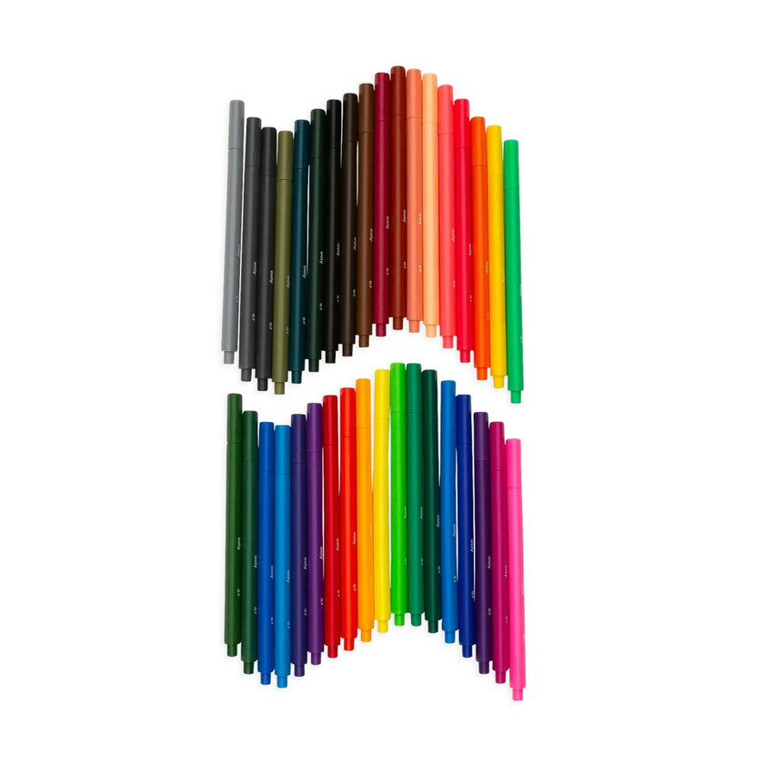 Seriously Fine Felt Tip Markers