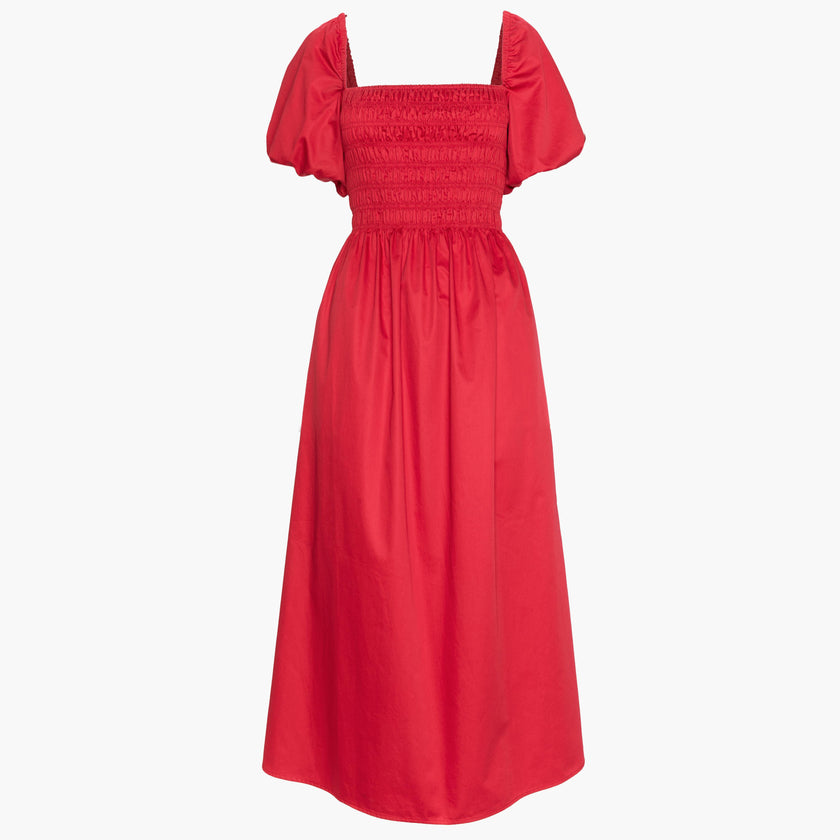 The Julia Dress - Carmine Red