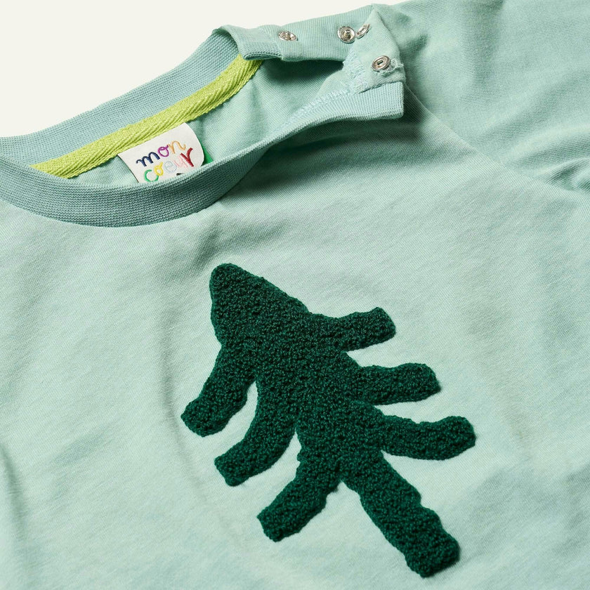 Recycled Cotton Snowy Pine Tree T-Shirt