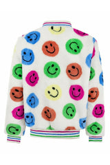 Rainbow Emoji Plush Coat