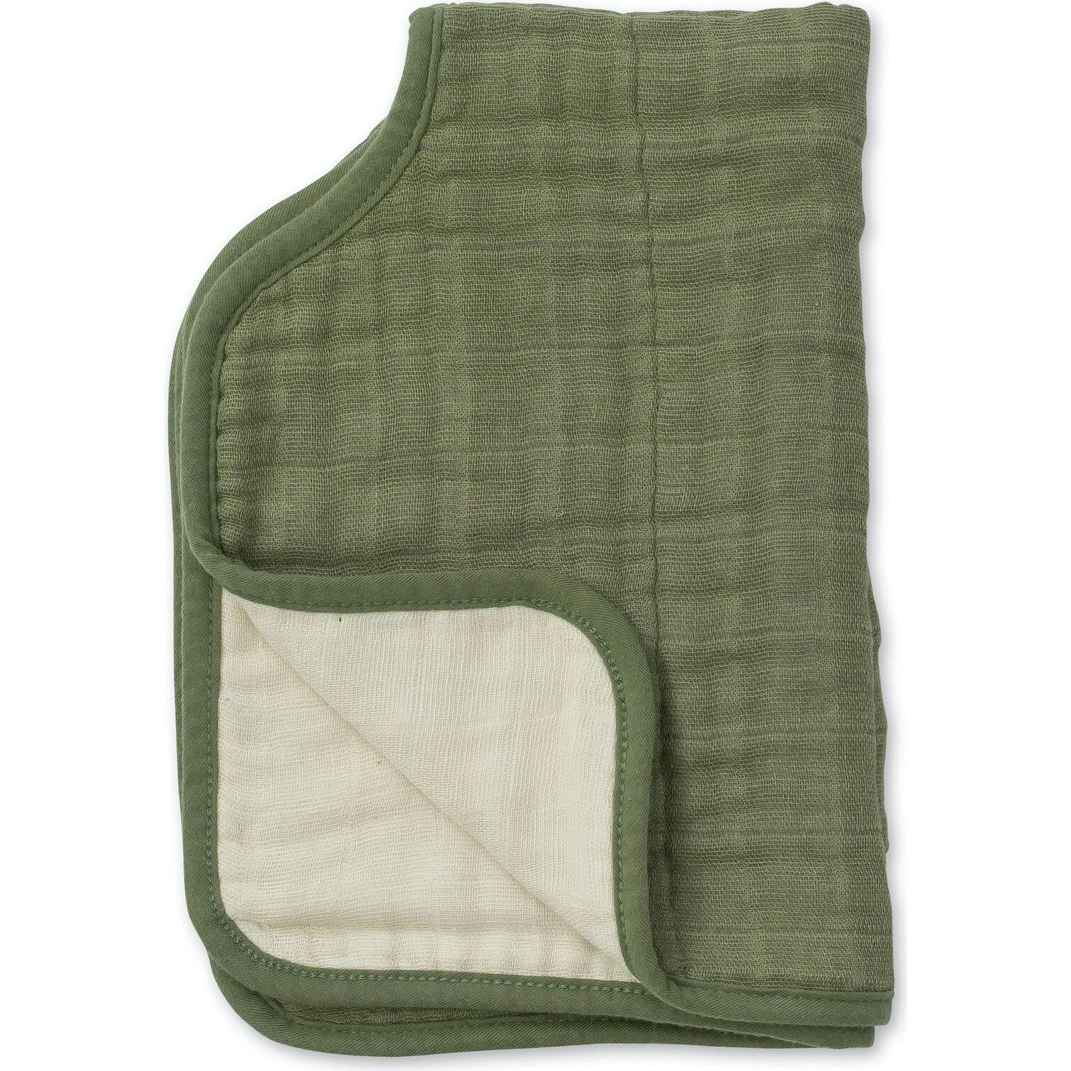 Cotton Muslin Burp Cloth - Fern
