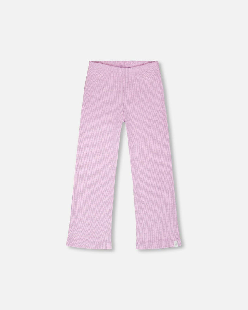 Crinkle Jersey Leggings Lilac