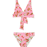Strawberry Aliie Reversible Halter Bikini, Prints