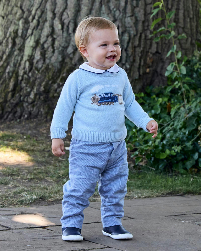 Baby Steam Train Sweater