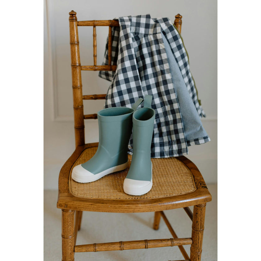 Explorer Contrast Tow Rain Boot, Blue