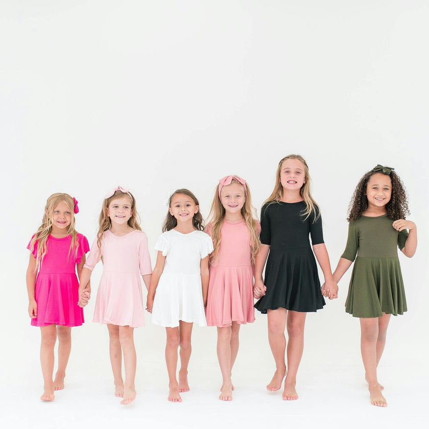 Cap Sleeve Twirl Dress