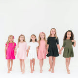 Cap Sleeve Twirl Dress