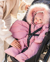 One-Piece Baby Snug Snowsuit Designed for Car Seat