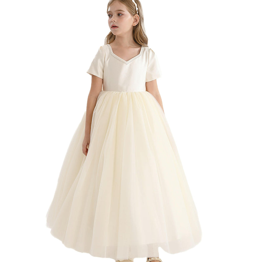 Ivory Accented Yvette Dress
