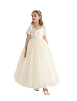 Ivory Accented Yvette Dress