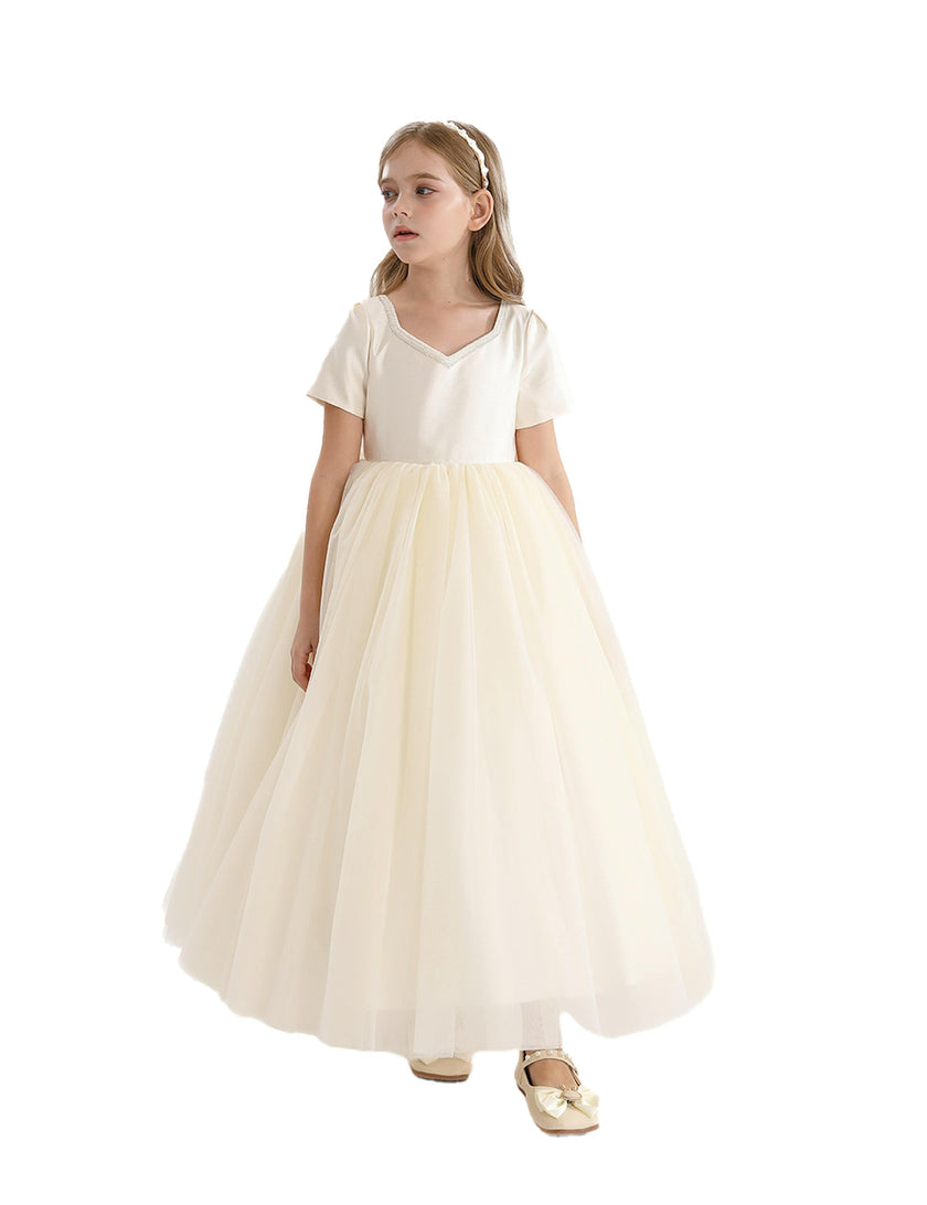 Ivory Accented Yvette Dress
