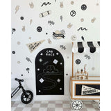Peel & Stick Fabric Wall Stickers