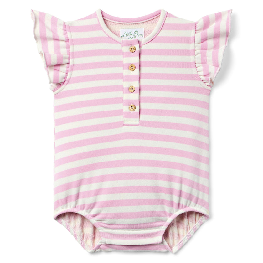 Hannah Bubble - Pink & White Stripe