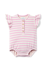 Hannah Bubble - Pink & White Stripe