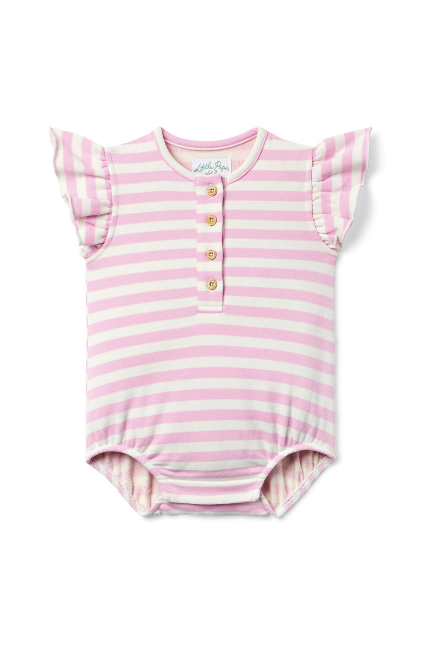 Hannah Bubble - Pink & White Stripe