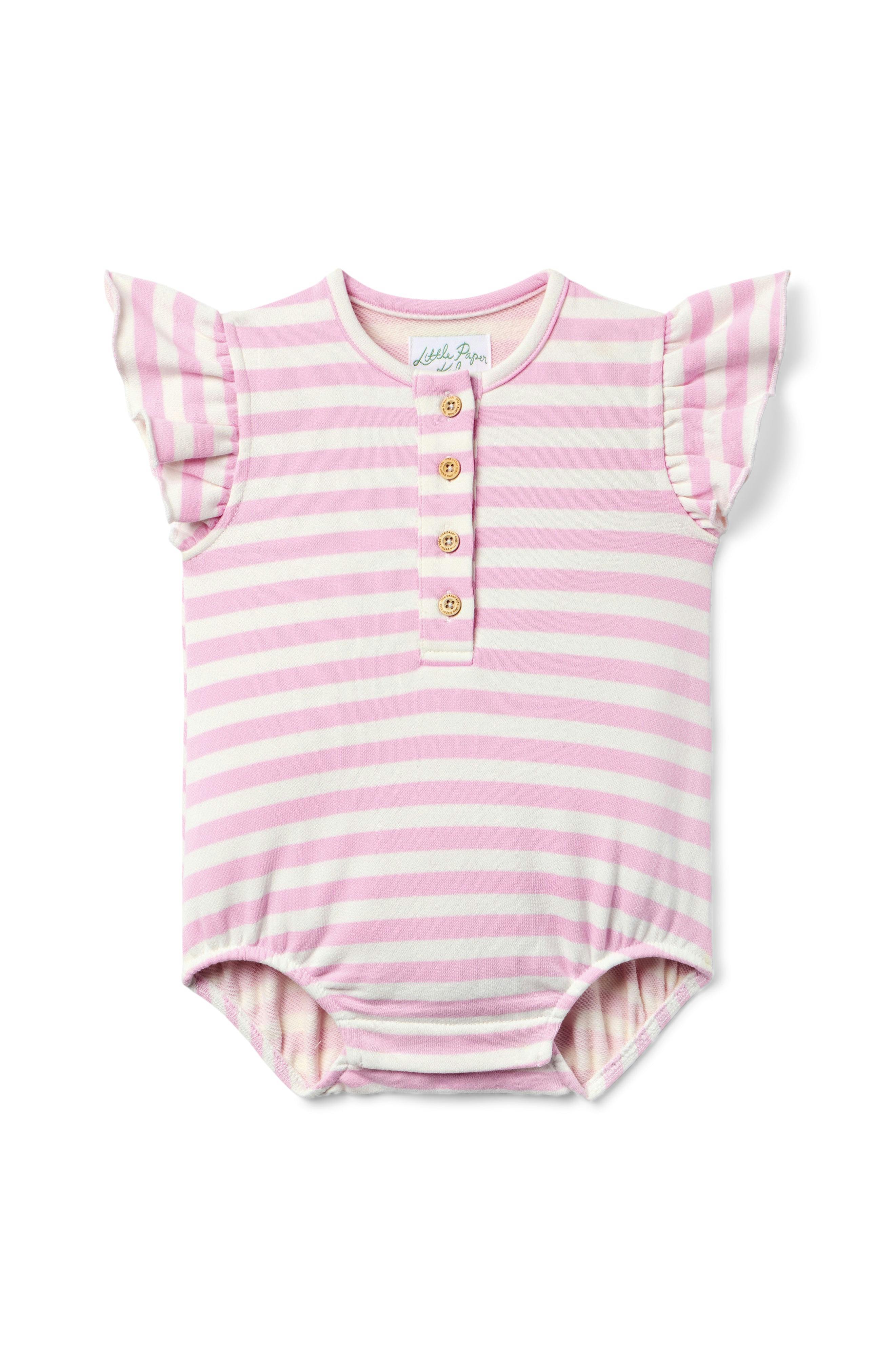 Hannah Bubble - Pink & White Stripe