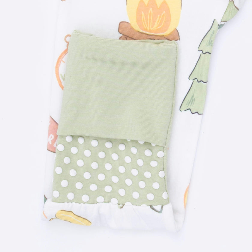 Camping Pink - Convertible Romper