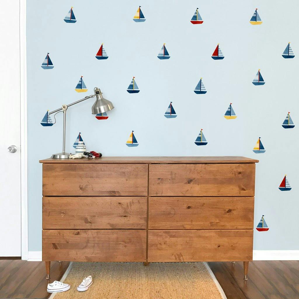 Boats • Peel-and-Stick Wall Decals