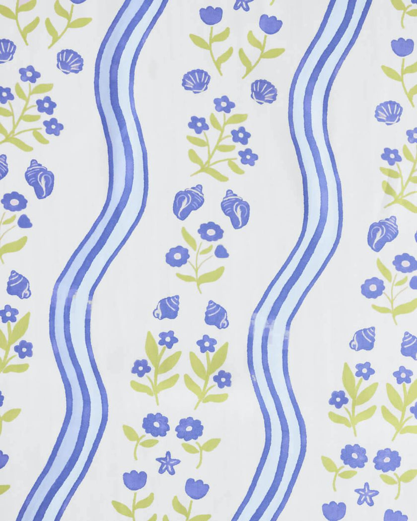 Coastal Tablecloth - washable tablecloth