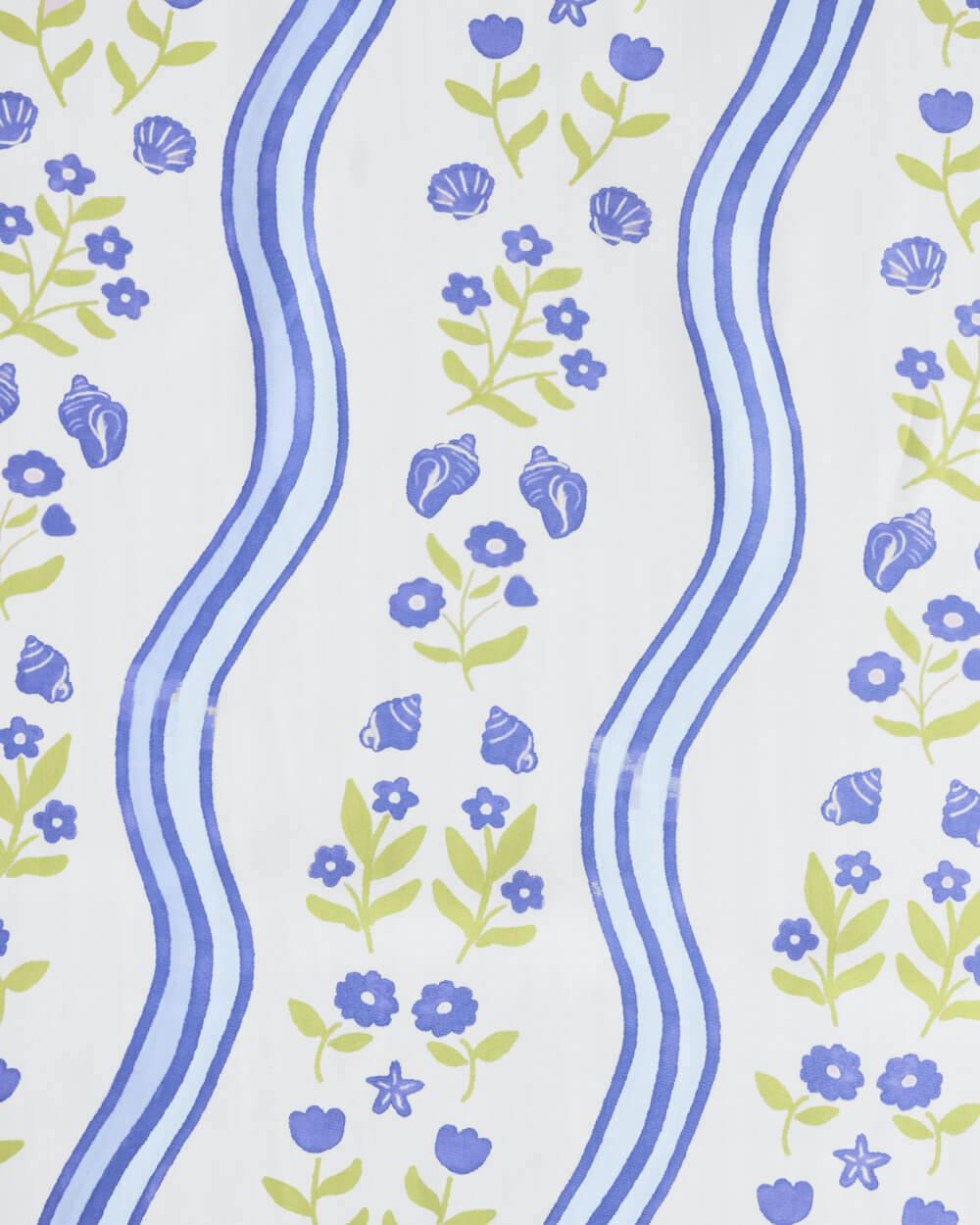 Coastal Tablecloth - washable tablecloth