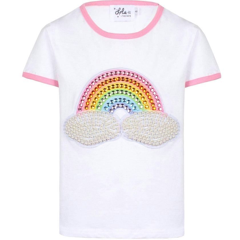 Rainbow Pearl Patch T shirt