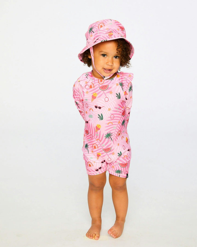 Baby And Toddler One-Piece Long Sleeve Rashguard