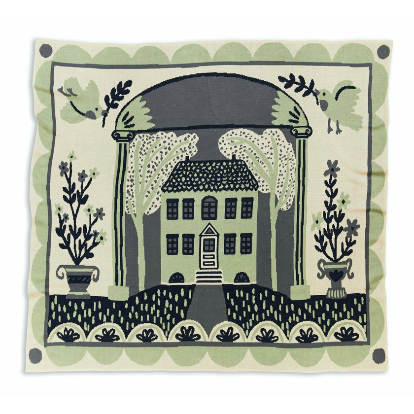 Home Is Knit Blanket